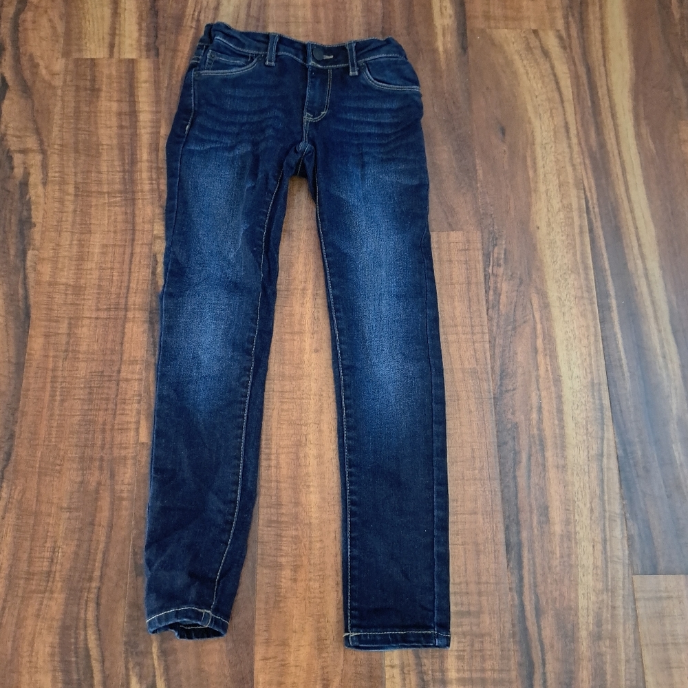 Levi's Dark Blue Jeans One Button